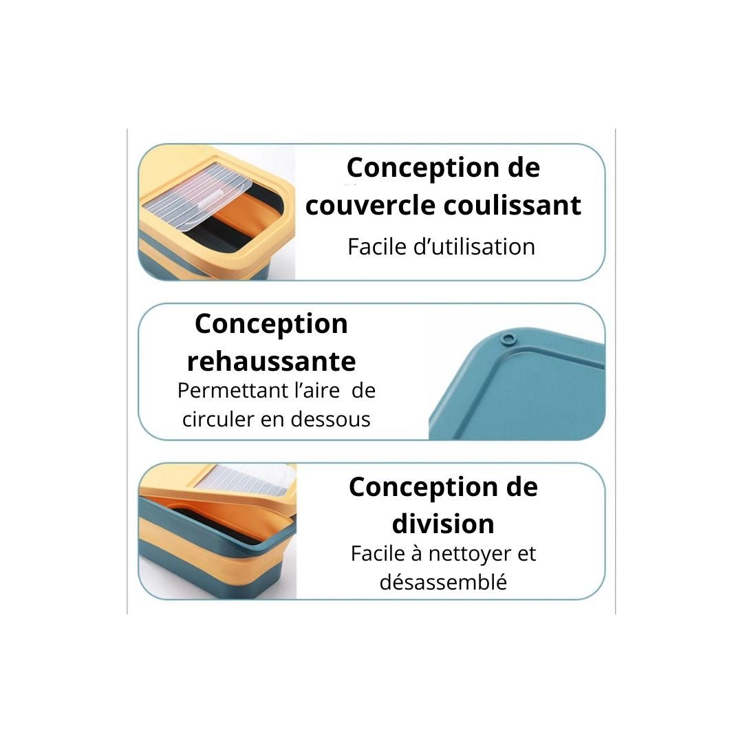 Bac de nourriture pliable - Chien Précieux