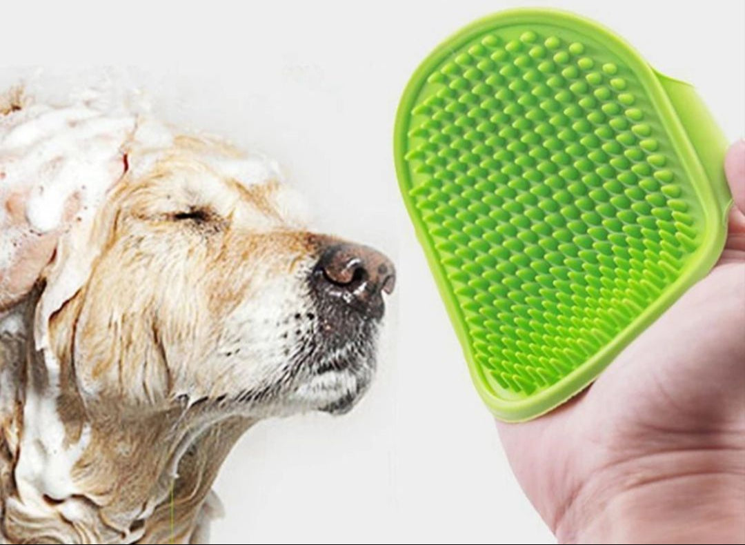 Brosse de nettoyage et massage - Chien Précieux