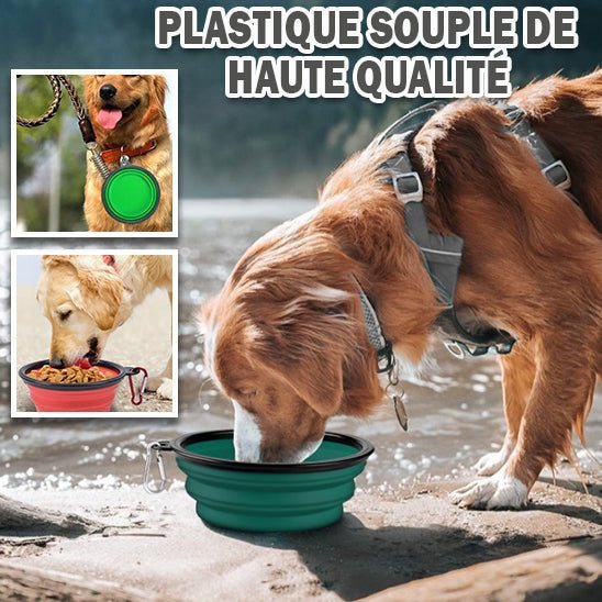 Gamelle pliable - Chien Précieux