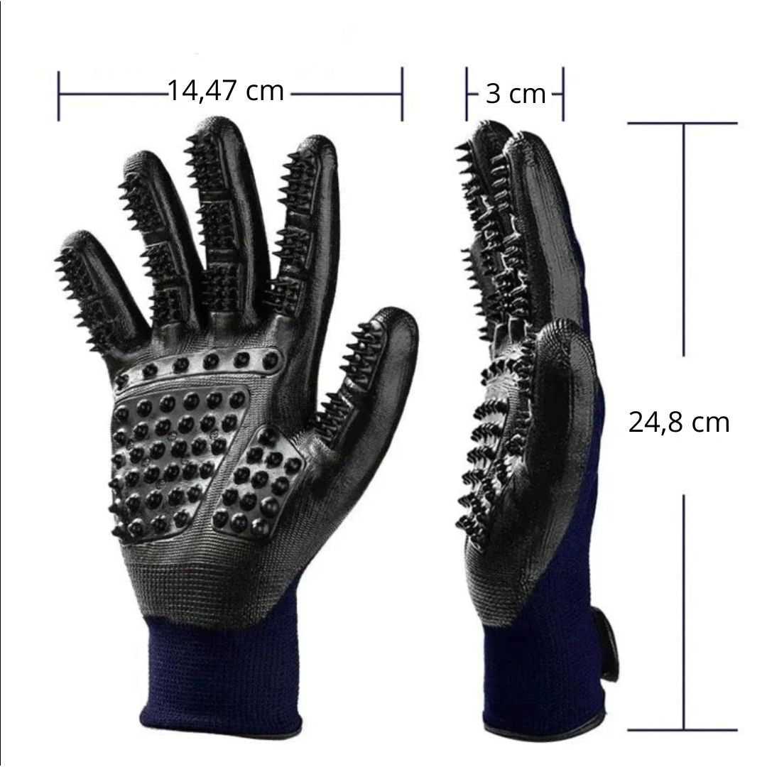 Hair - Gloves ™/Gants pour poils morts - Chien Précieux