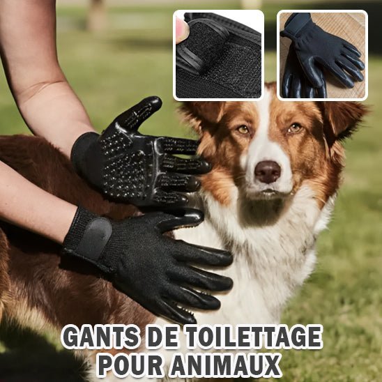 Hair - Gloves ™/Gants pour poils morts - Chien Précieux