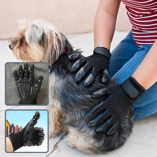 Hair - Gloves ™/Gants pour poils morts - Chien Précieux