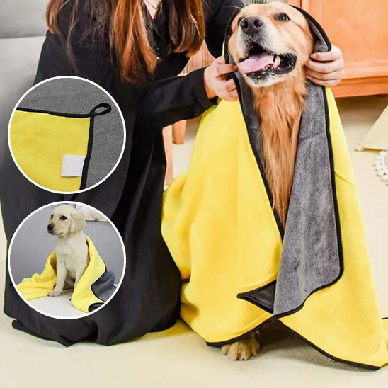 Serviette absorbante pour chien - Chien Précieux