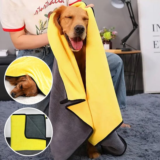 Serviette absorbante pour chien - Chien Précieux