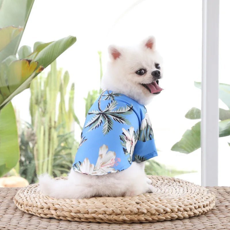 T-shirt hawaïen - Chien Précieux